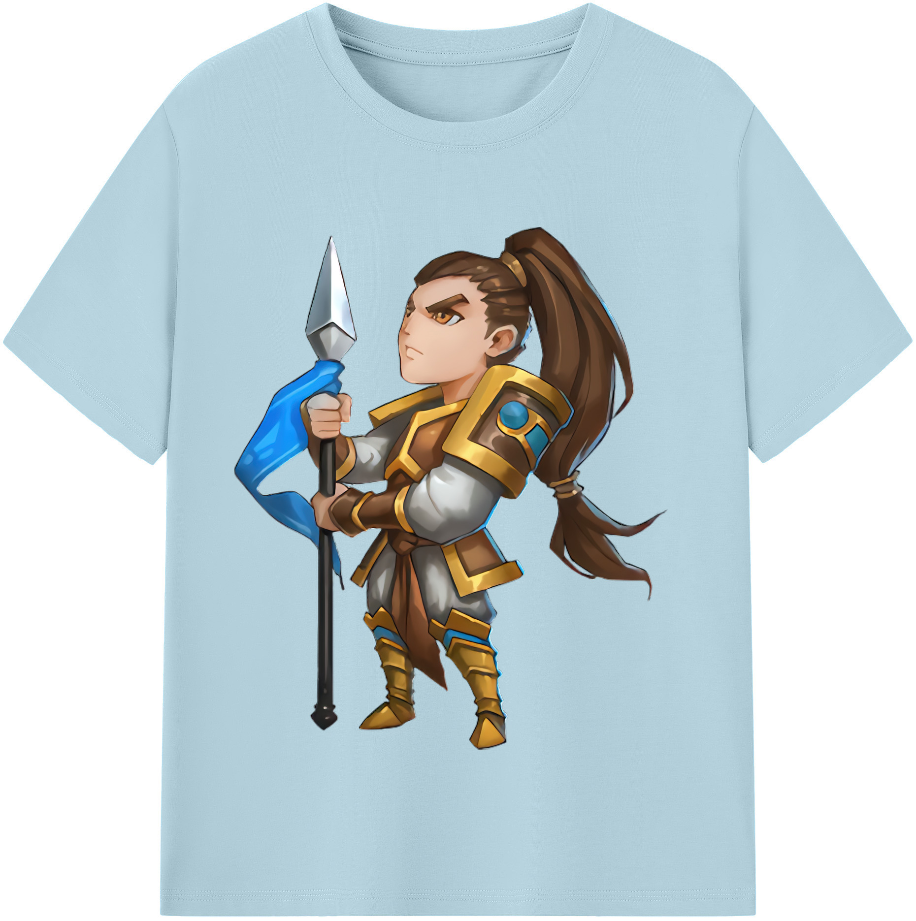 リーグ・オブ・レジェンド League of Legends LOL 綿100％半袖Tシャツ（フロントプリント）